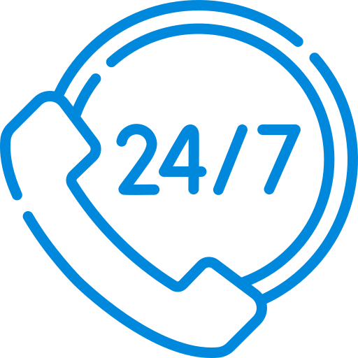 24x7 icon